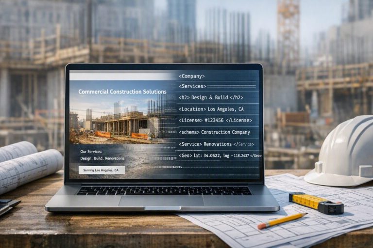 What an AI Engine Reads on a Contractor Website